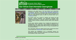 Desktop Screenshot of deercrash.org